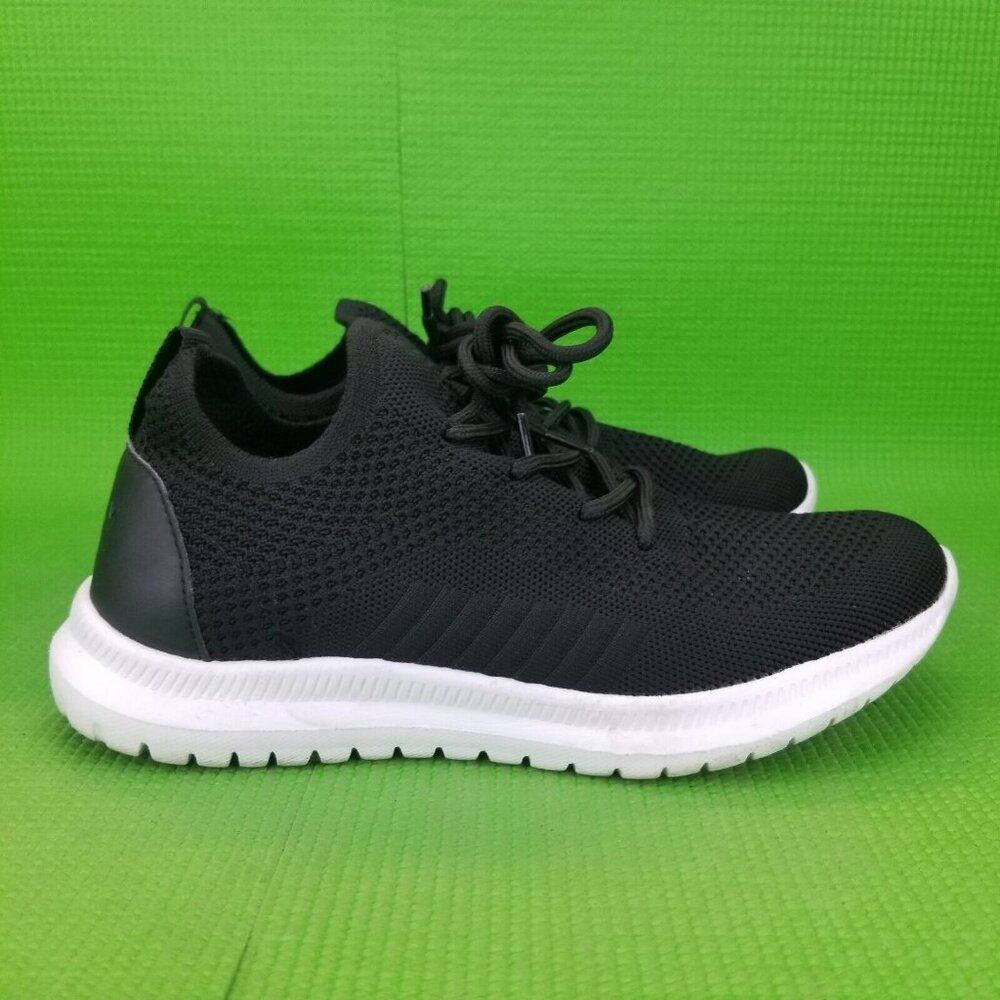 ✅ Womens 6 Charly Resolve Knit Running Shoes Athletic Sneakers Black Mesh - Picture 7 of 11